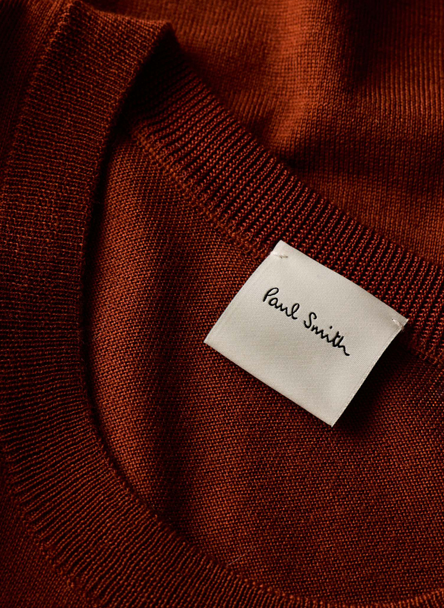 Пуловер без ръкави от мерино Paul Smith