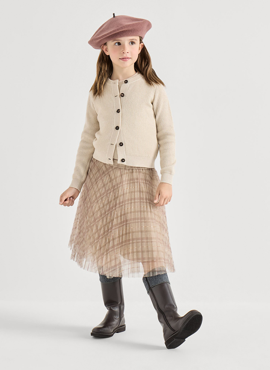 Пуловер без ръкав 'Sparkling note' Brunello Cucinelli Kids 12