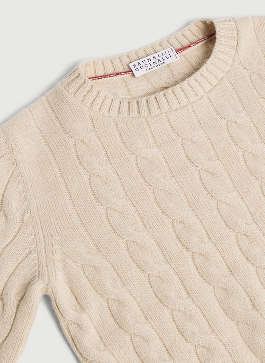 Brunello Cucinelli Kids 8-10 cashmere sweater