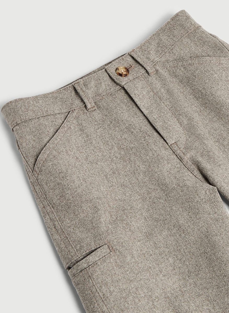 Панталон от вълна 'Functional look' Brunello Cucinelli Kids 6