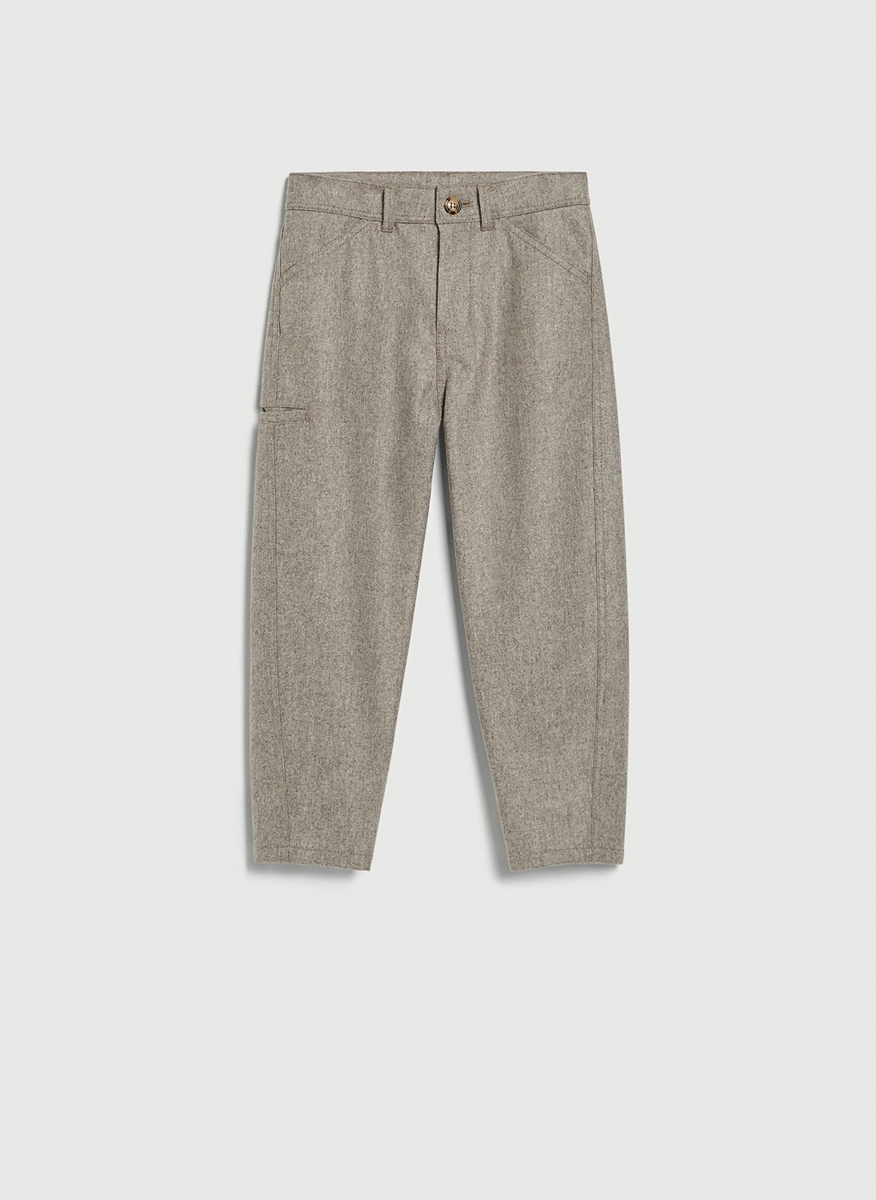 Панталон от вълна 'Functional look' Brunello Cucinelli Kids 6