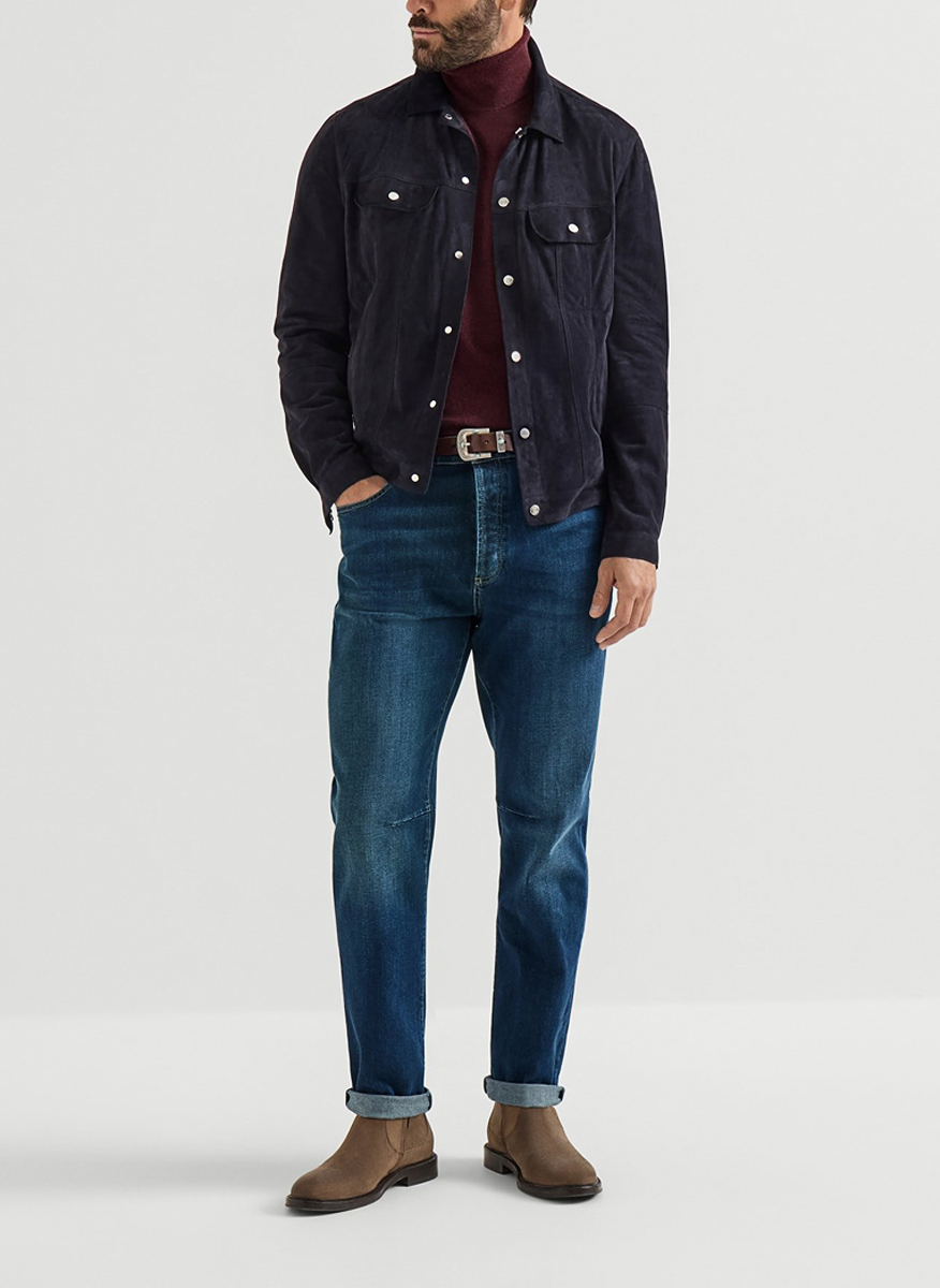 Деним 'Timeless style' Brunello Cucinelli