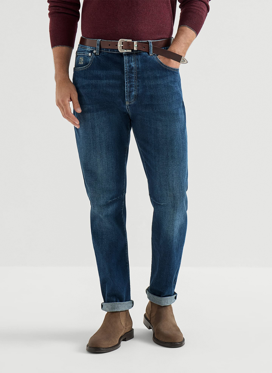 Деним 'Timeless style' Brunello Cucinelli
