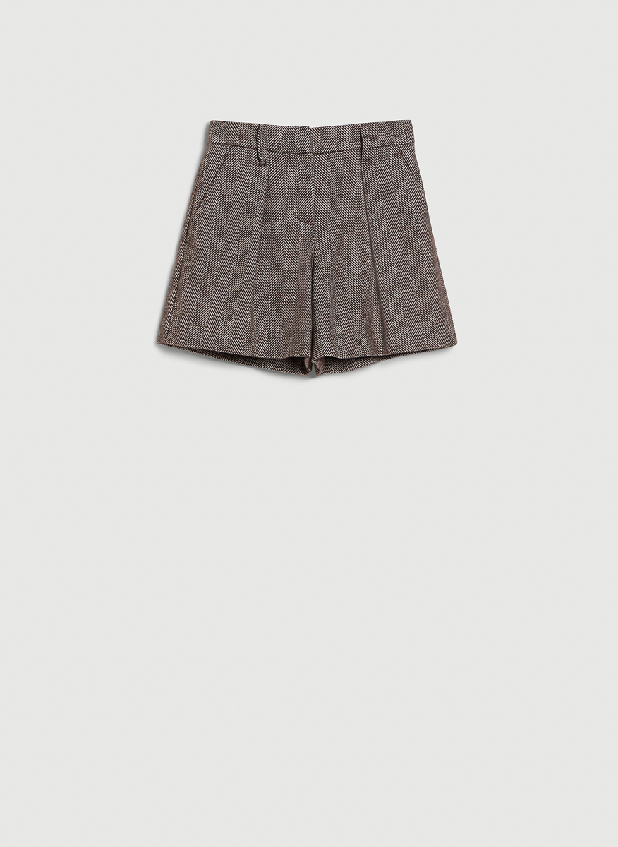 Елегантен къс панталон 'Chevron' Brunello Cucinelli Kids 8-10