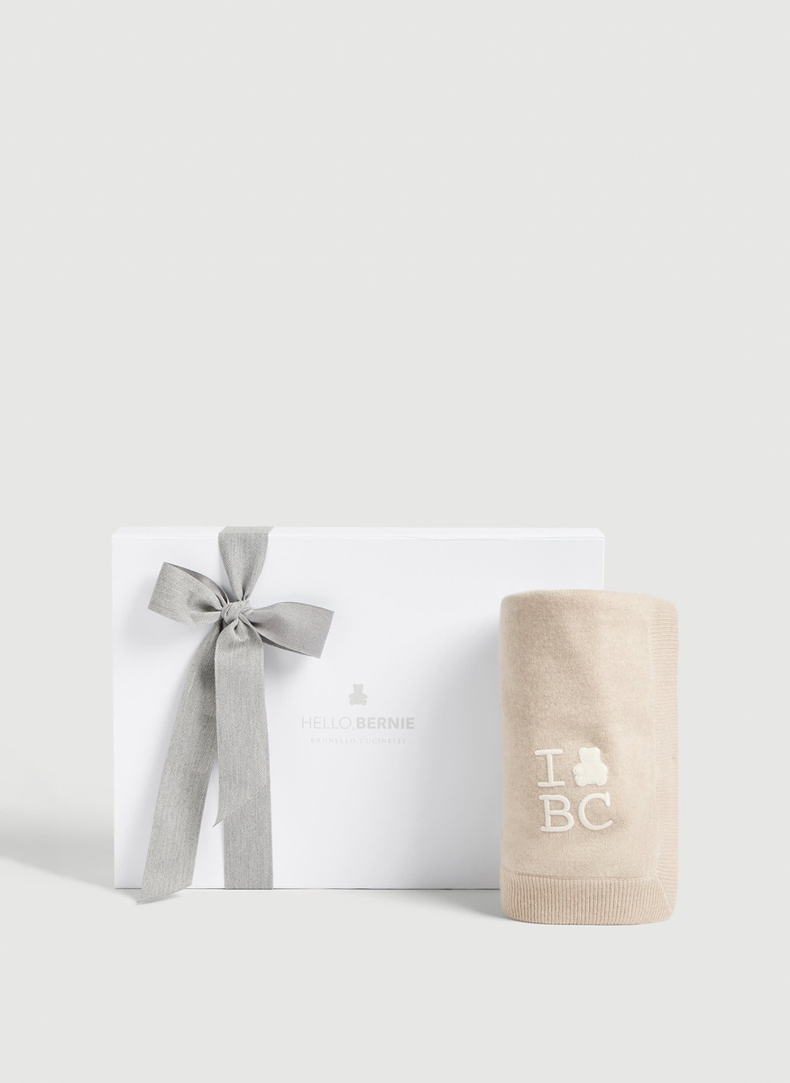 Brunello Cucinelli Kids 'Bernie' cashmere blanket
