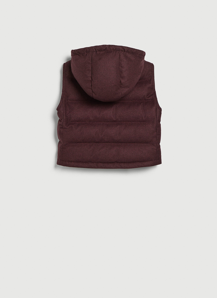 Елек с кашмир 'Houndstooth' Brunello Cucinelli Kids 12