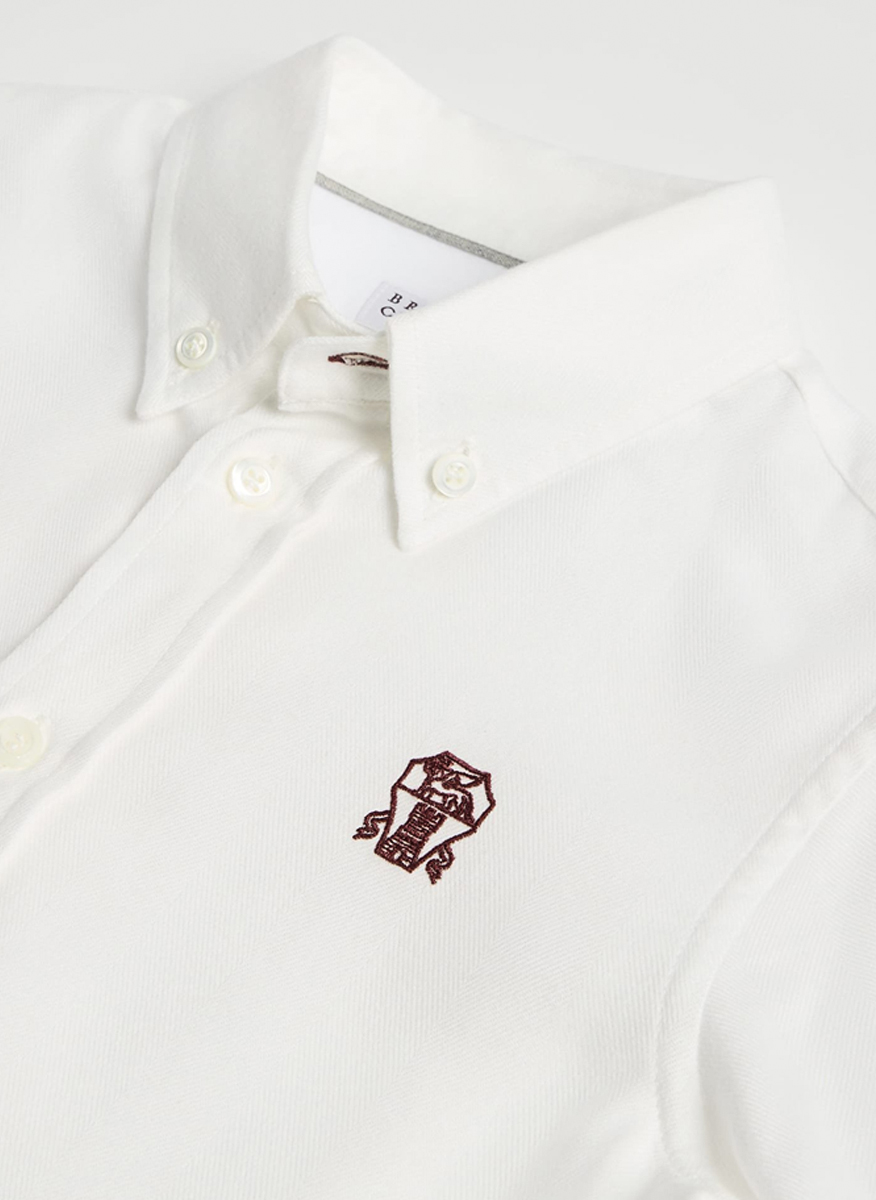 Brunello Cucinelli Kids 12 classic shirt