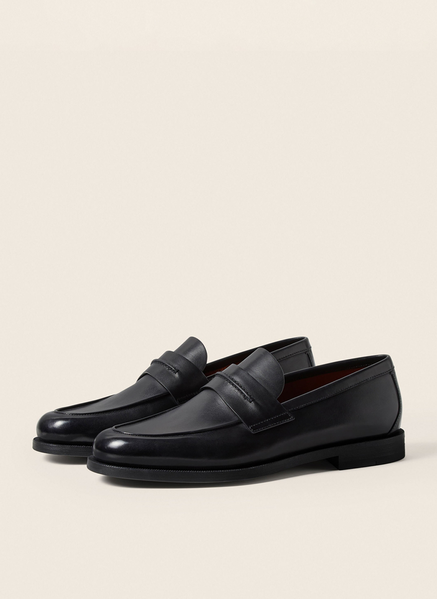  Кожени мокасини 'Corso' Zegna