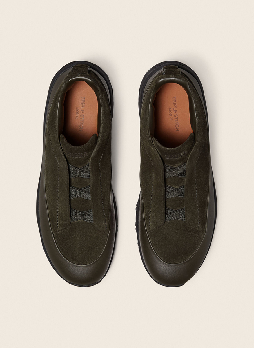 Велурени кецове 'Triple Stitch™ Monte' Zegna