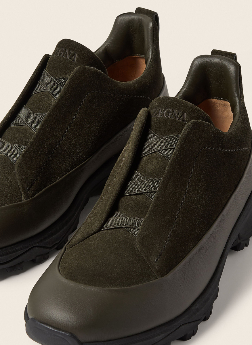 Велурени кецове 'Triple Stitch™ Monte' Zegna