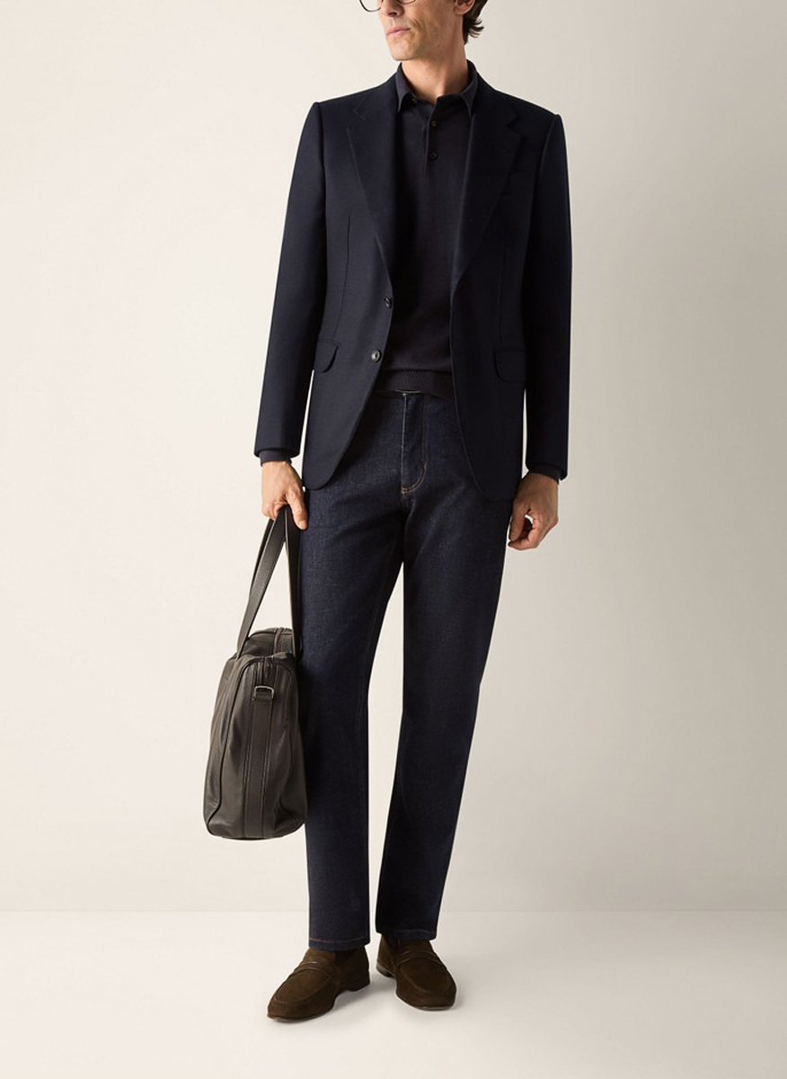 Сако от вълна 'Torino style' Zegna