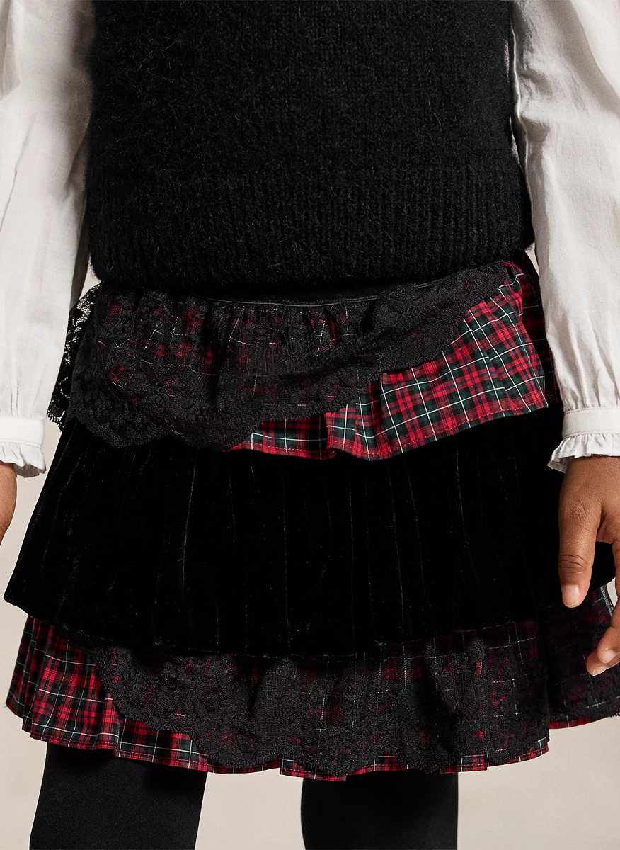 Ralph Lauren Kids 3-6 skirt with lace4