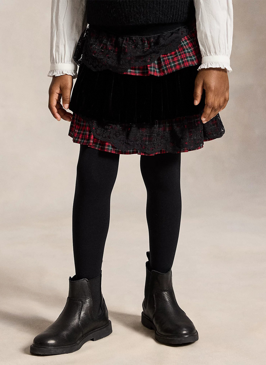 Ralph Lauren Kids 3-6 skirt with lace3