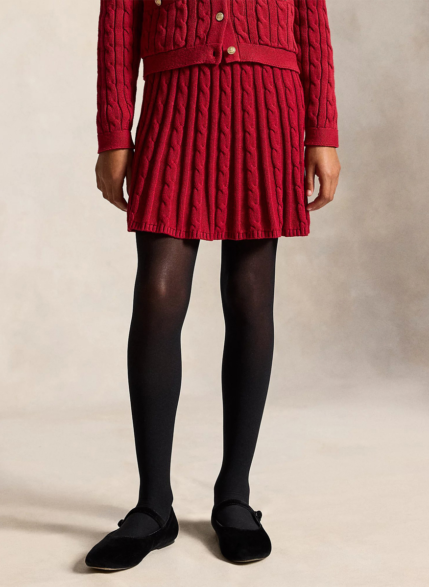 Ralph Lauren Kids 2-7 knitted skirt1