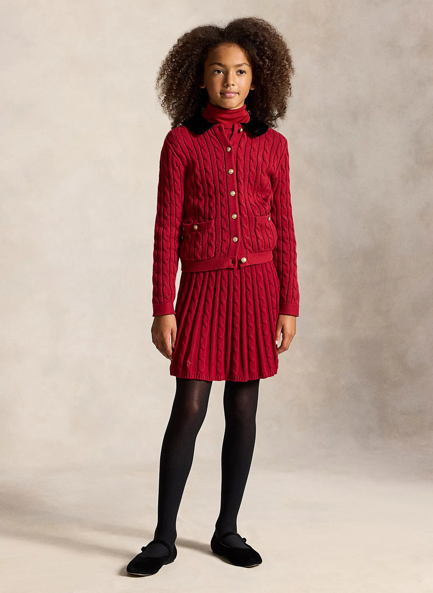 Ralph Lauren Kids 2-7 knitted skirt3