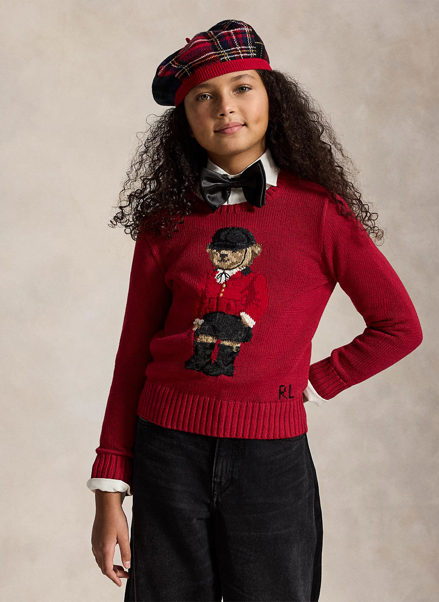 Ralph Lauren Kids 7-14 sweaters with print1