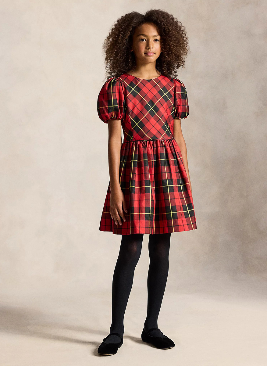 Ralph Lauren Kids 7-16 check dress2