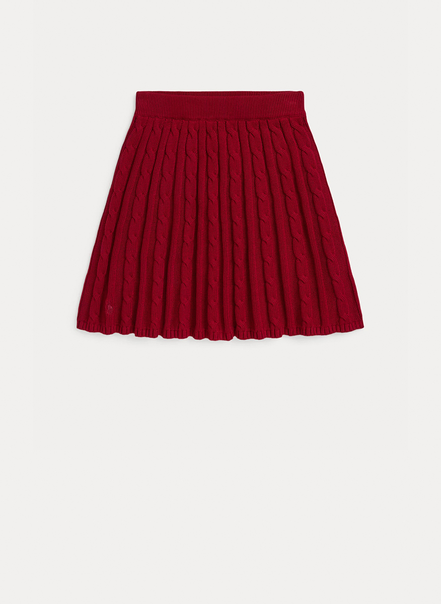Ralph Lauren Kids 7-14 knitted skirt1