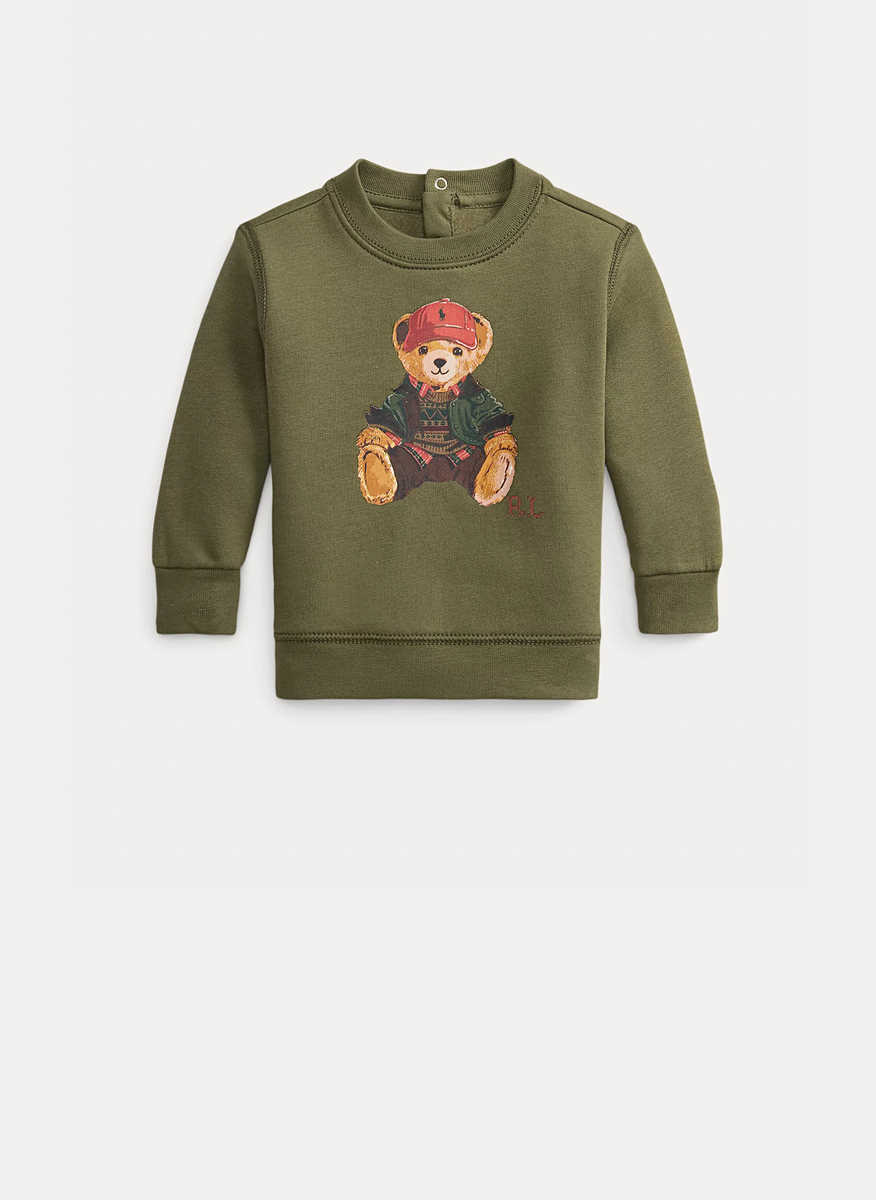 Ralph Lauren Kids 9M-24M 'Polo Bear' sweatshirt1