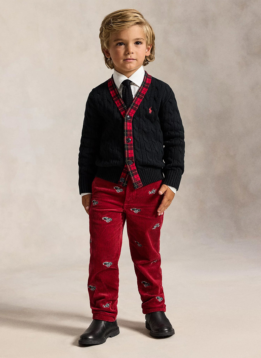 Ralph Lauren Kids 2-7 corduroy trousers3