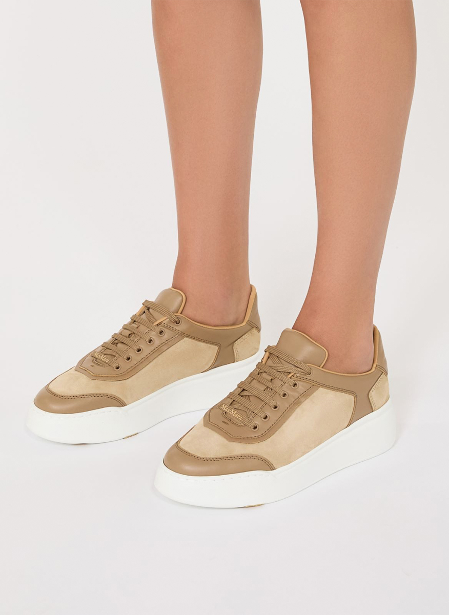 Max Mara Maxisuede suede sneakers