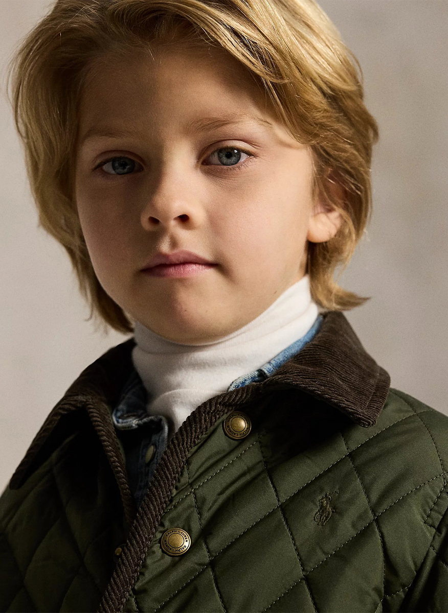 Ralph Lauren Kids 2-7 quilted jacket