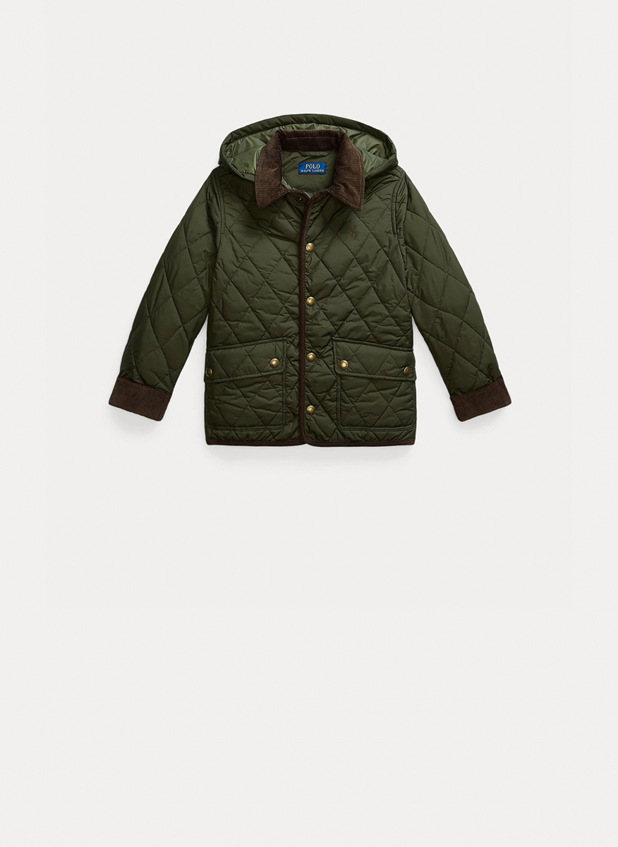 Ralph Lauren Kids 6-14 quilted jacket