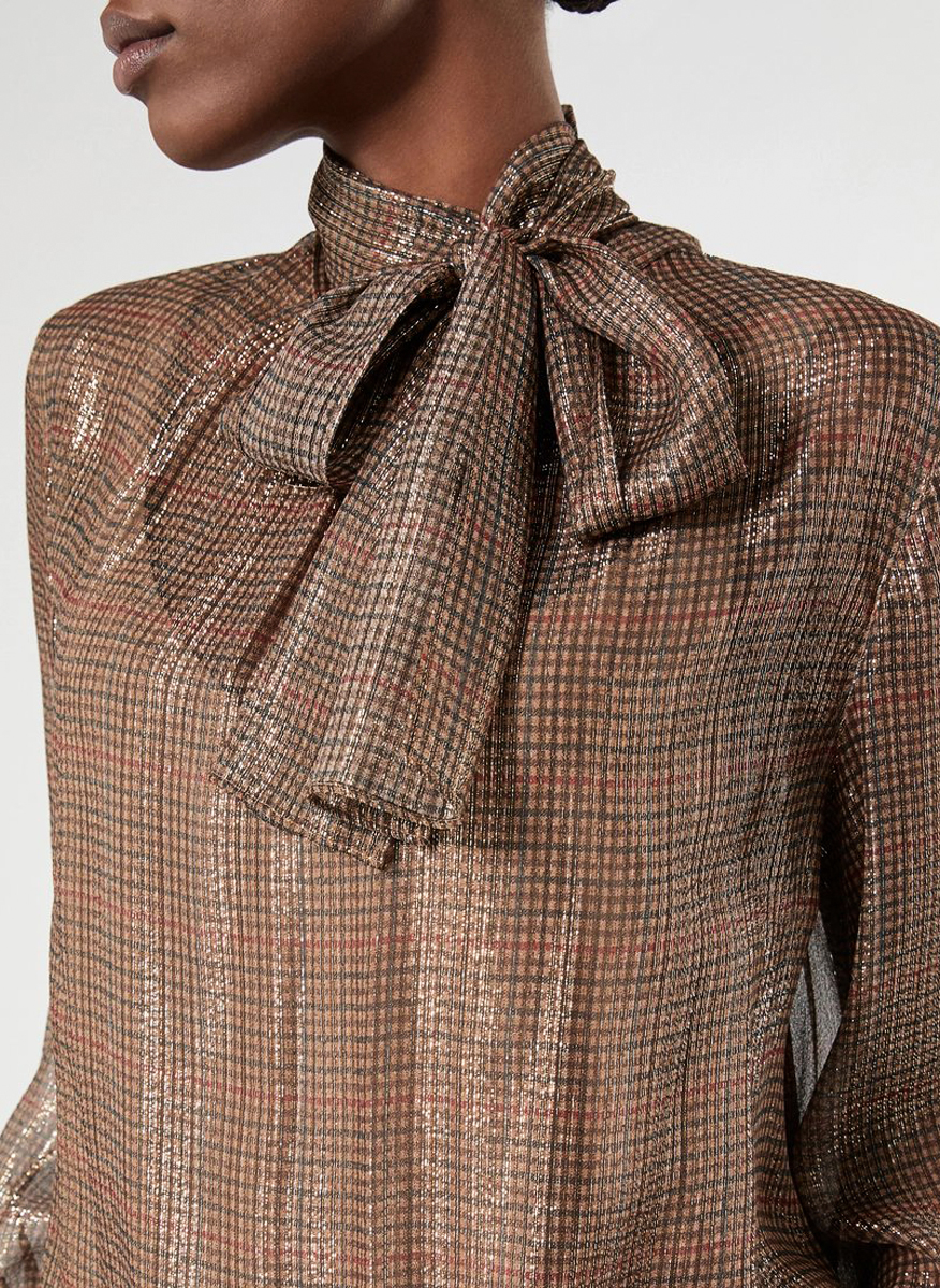 Marina Rinaldi Mrnlusso sheer georgette shirt