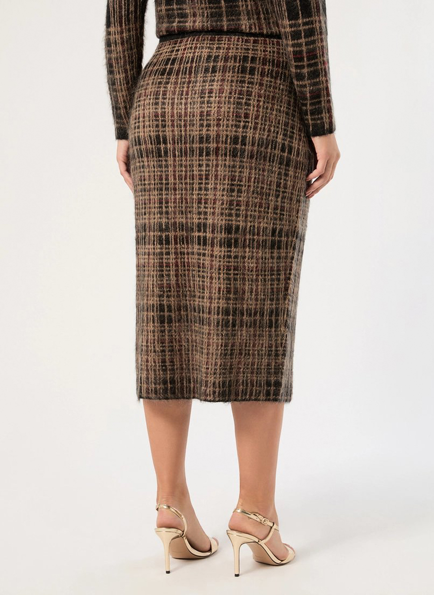Marina Rinaldi Mrnfiamma jacquard midi skirt