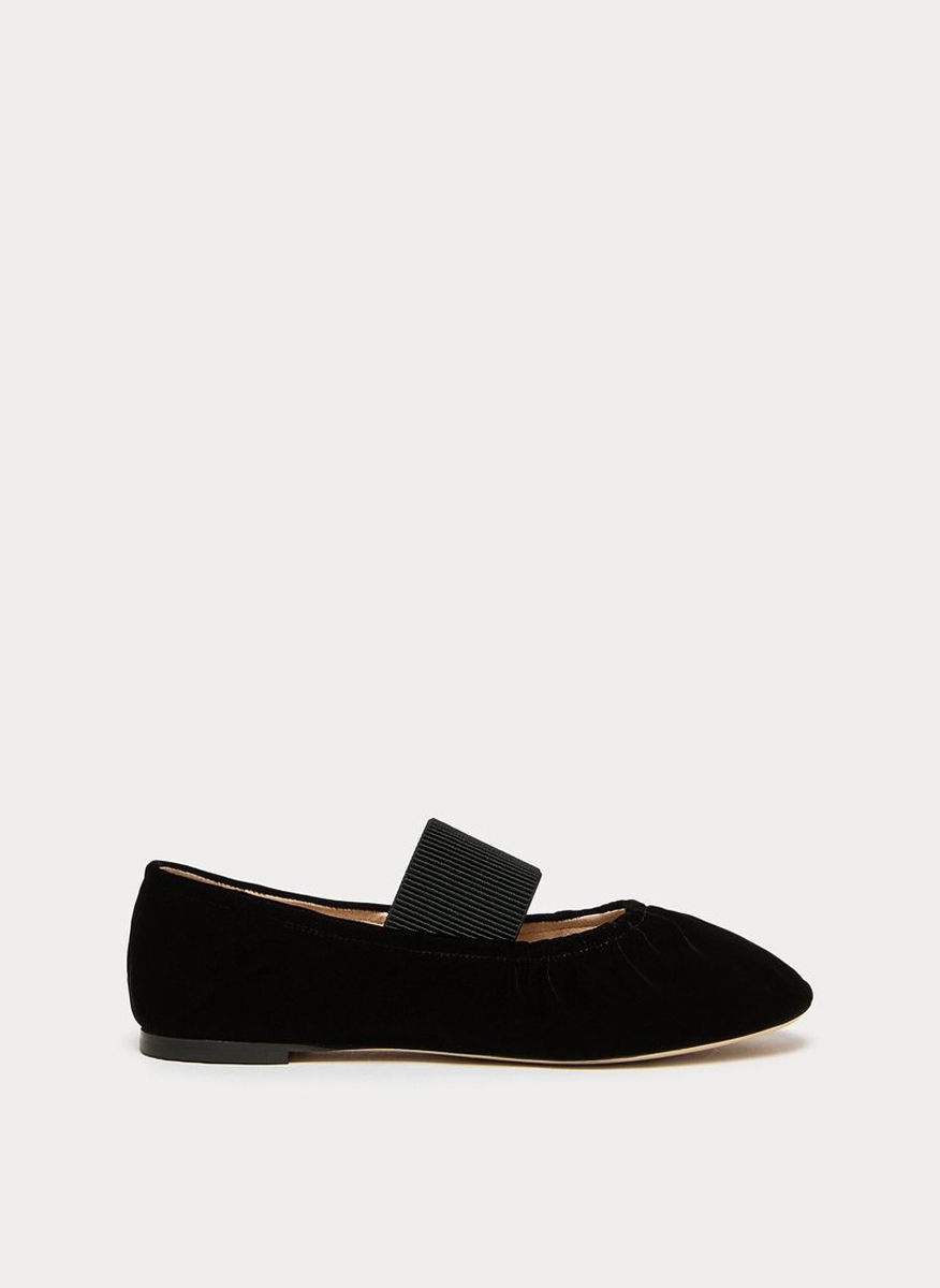 Marina Rinaldi Mrnritmo velvet ballet flats