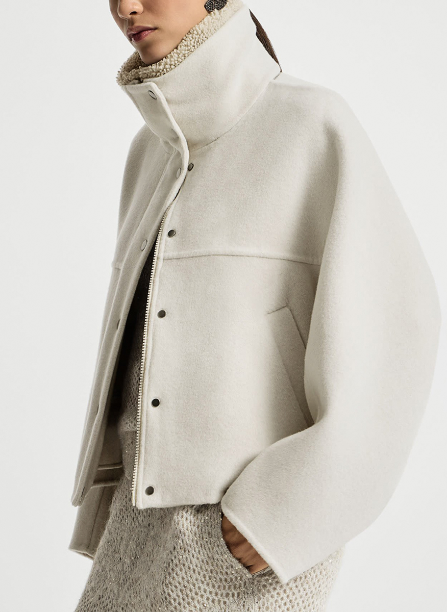 Brunello Cucinelli wool blend jacket