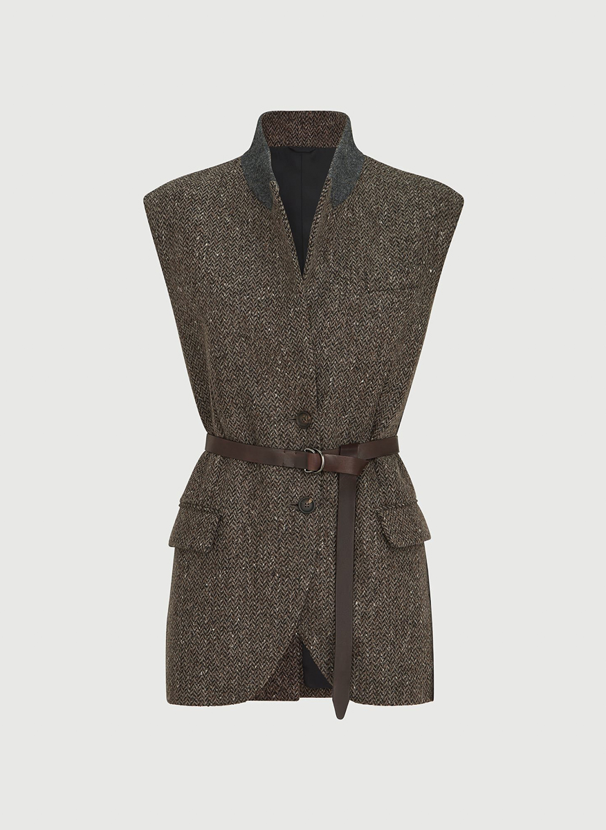 Brunello Cucinelli wool blend vest