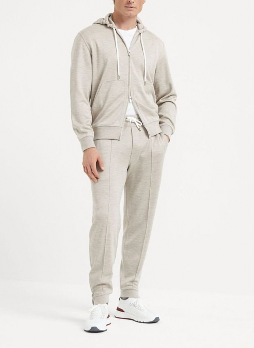 Суитшърт с кашмир Brunello Cucinelli