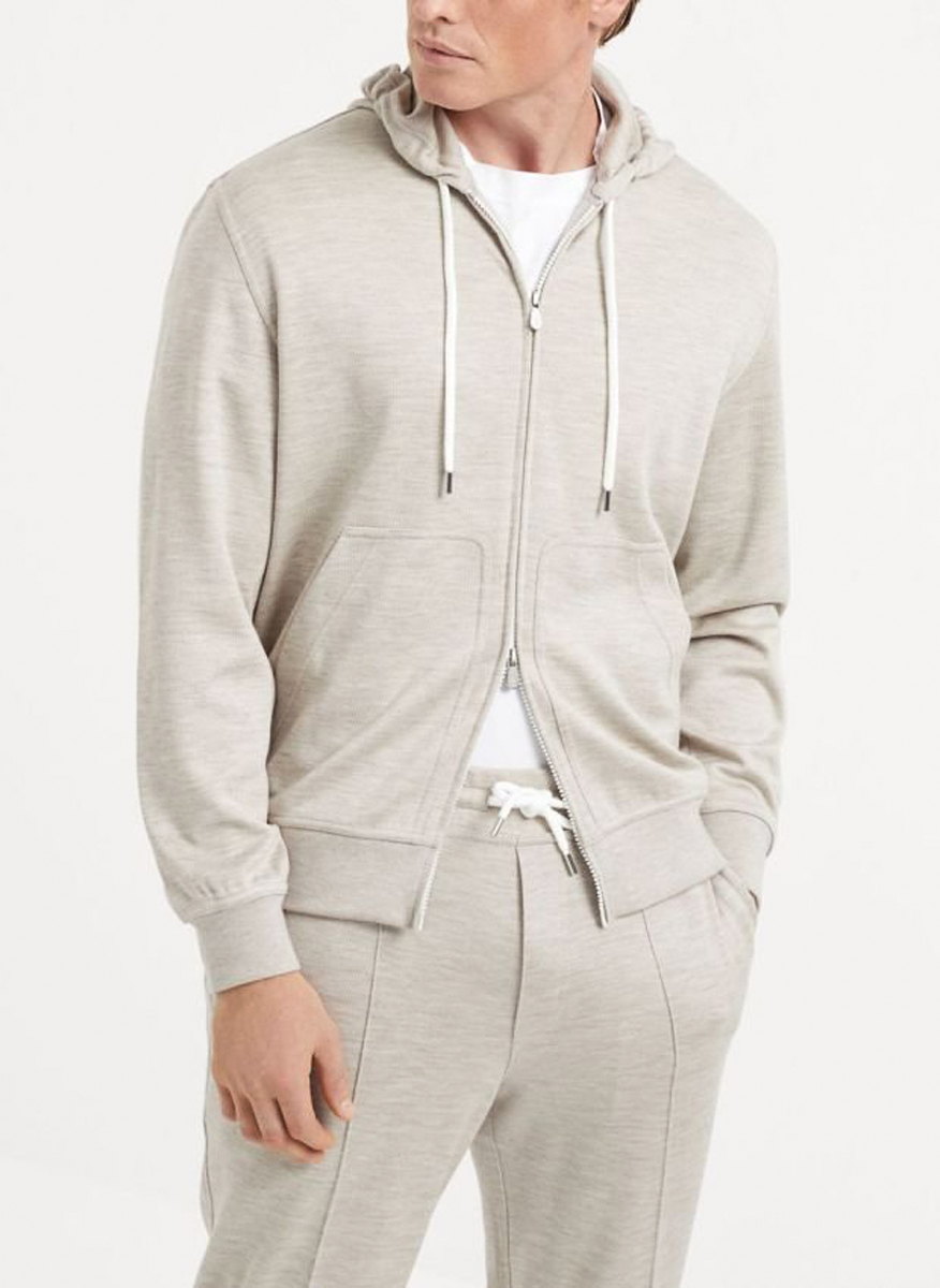 Суитшърт с кашмир Brunello Cucinelli