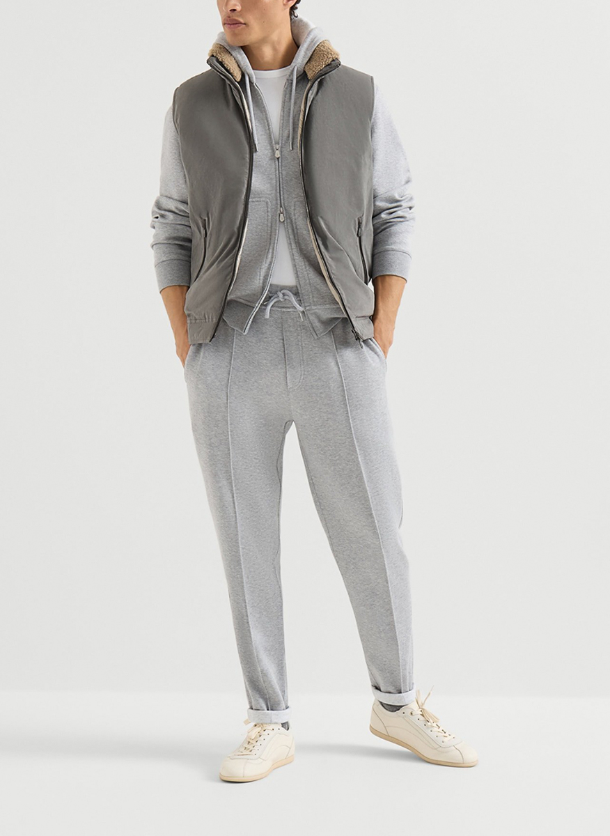 Brunello Cucinelli ribbed t-shirt