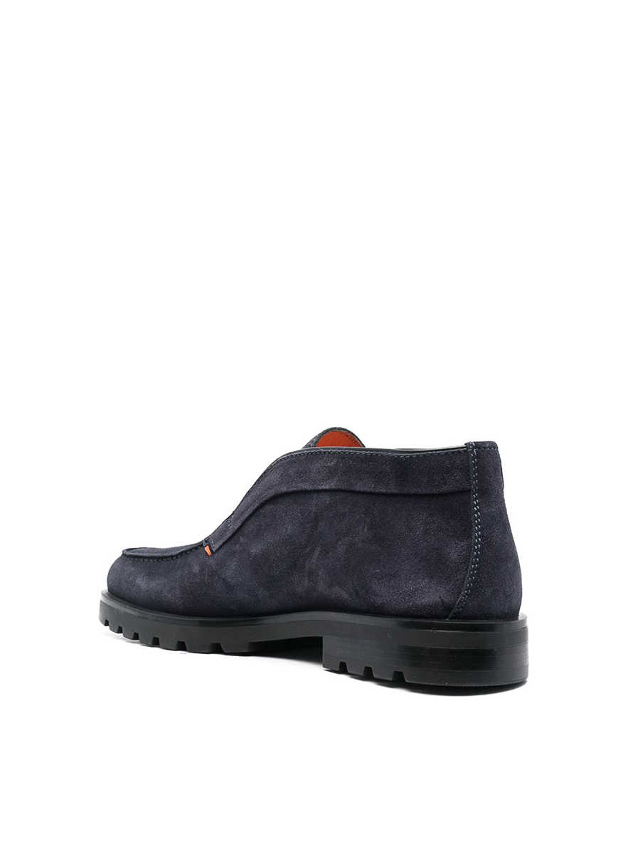 Велурени боти 'Slip-on style' Santoni