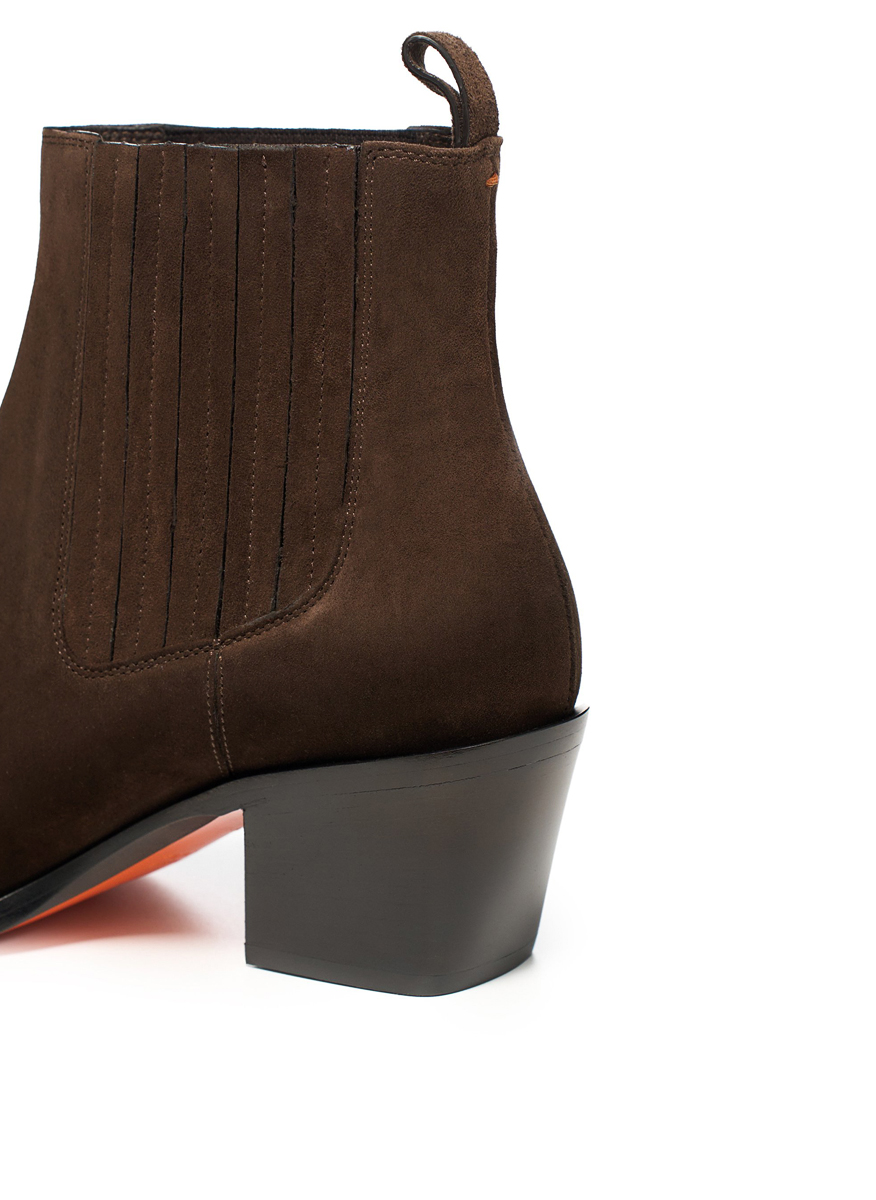 Santoni suede boots