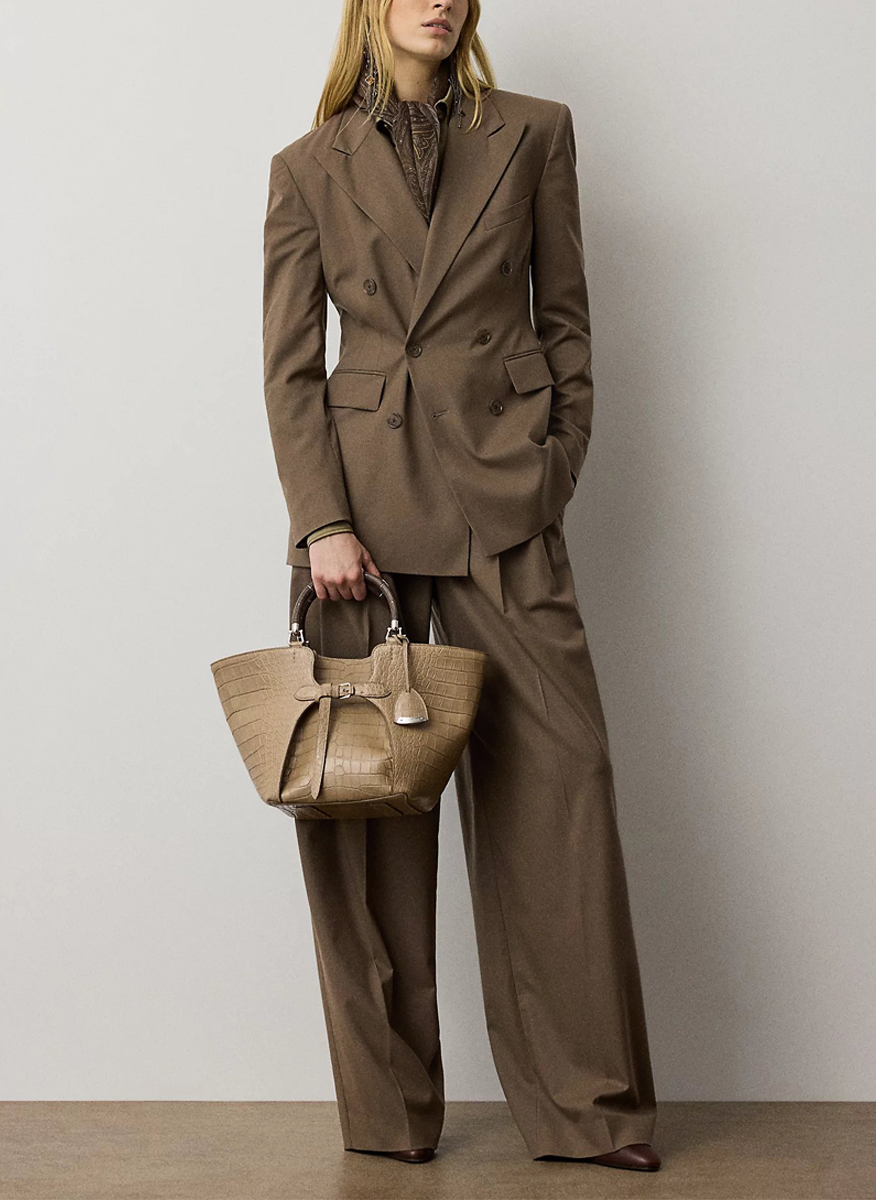 Ralph Lauren 'Clarice' Wool-Blend Trouser5