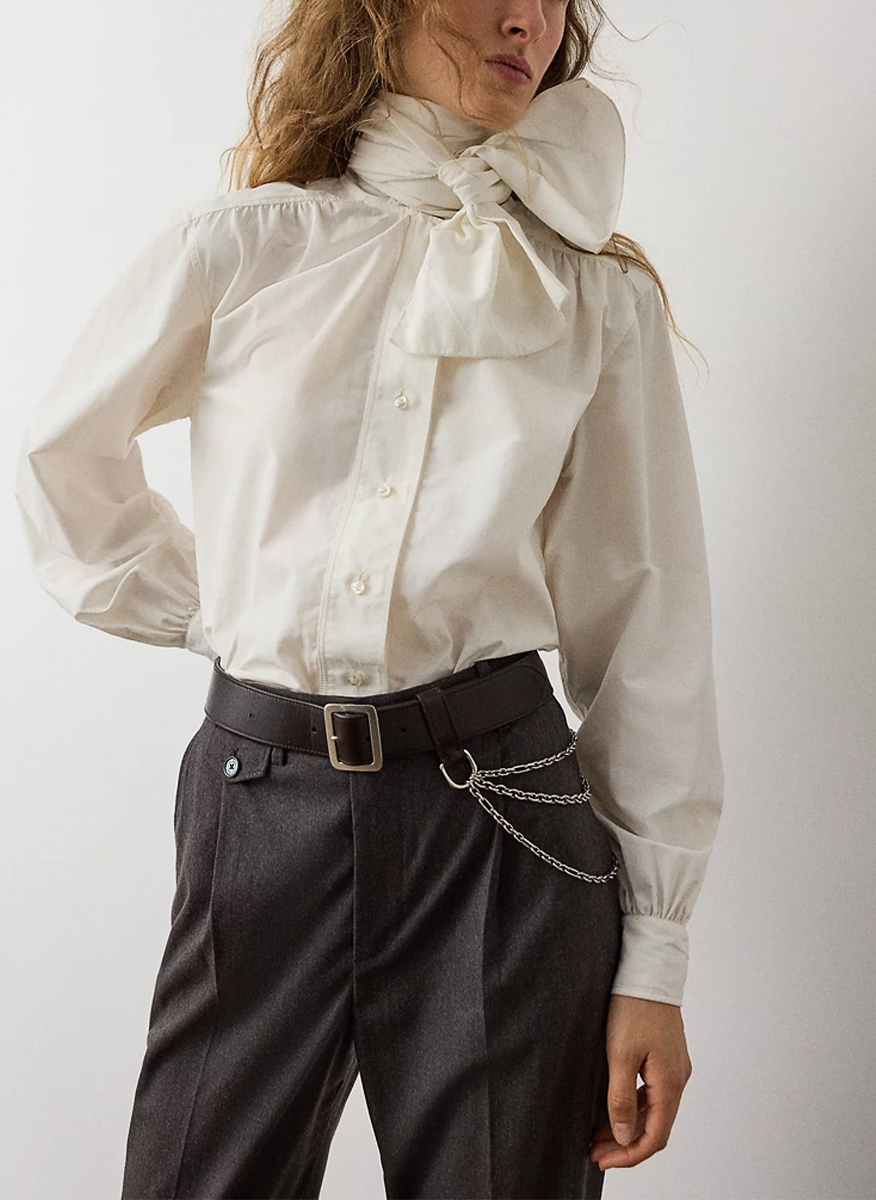  Ralph Lauren 'Dara' poplin shirt