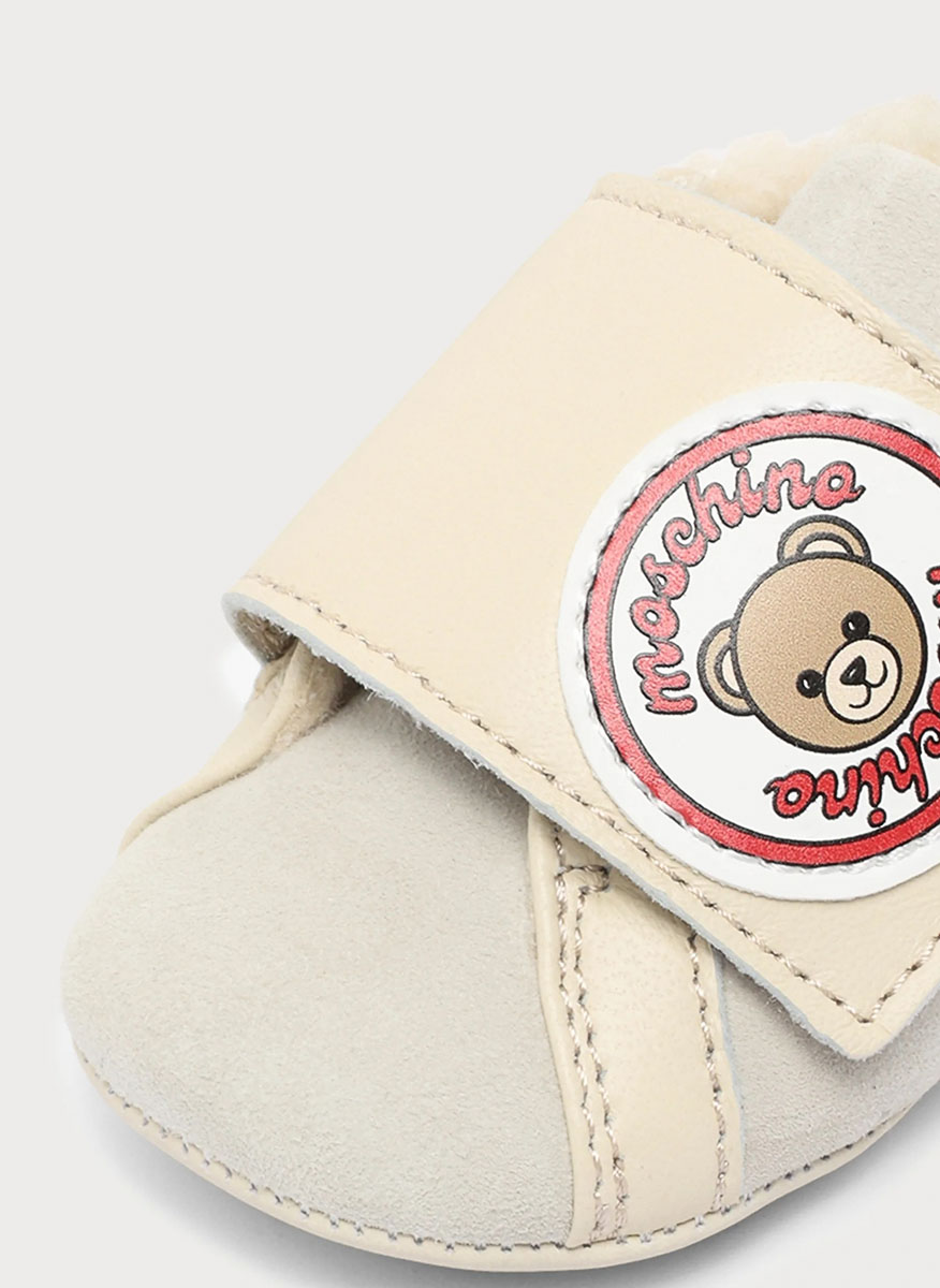 Moschino Kids newborn sneakers