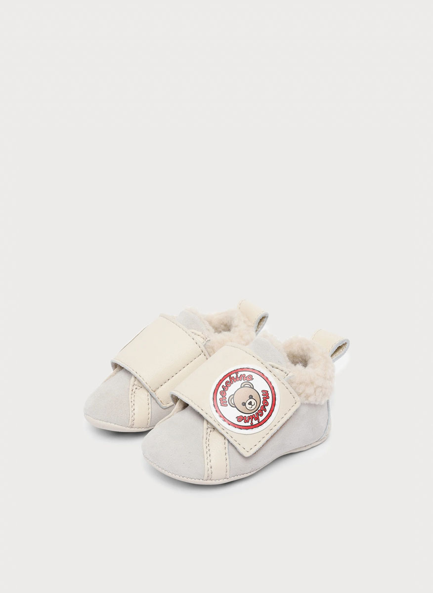 Moschino Kids newborn sneakers