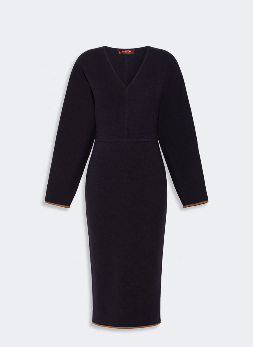 Max Mara Studio Mstemiro knit midi dress