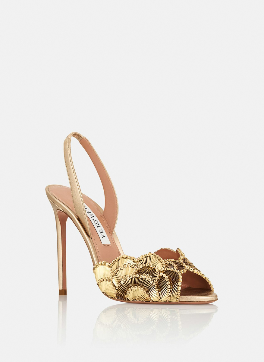 Сандали с пайети 'Ce Soir' Aquazzura2