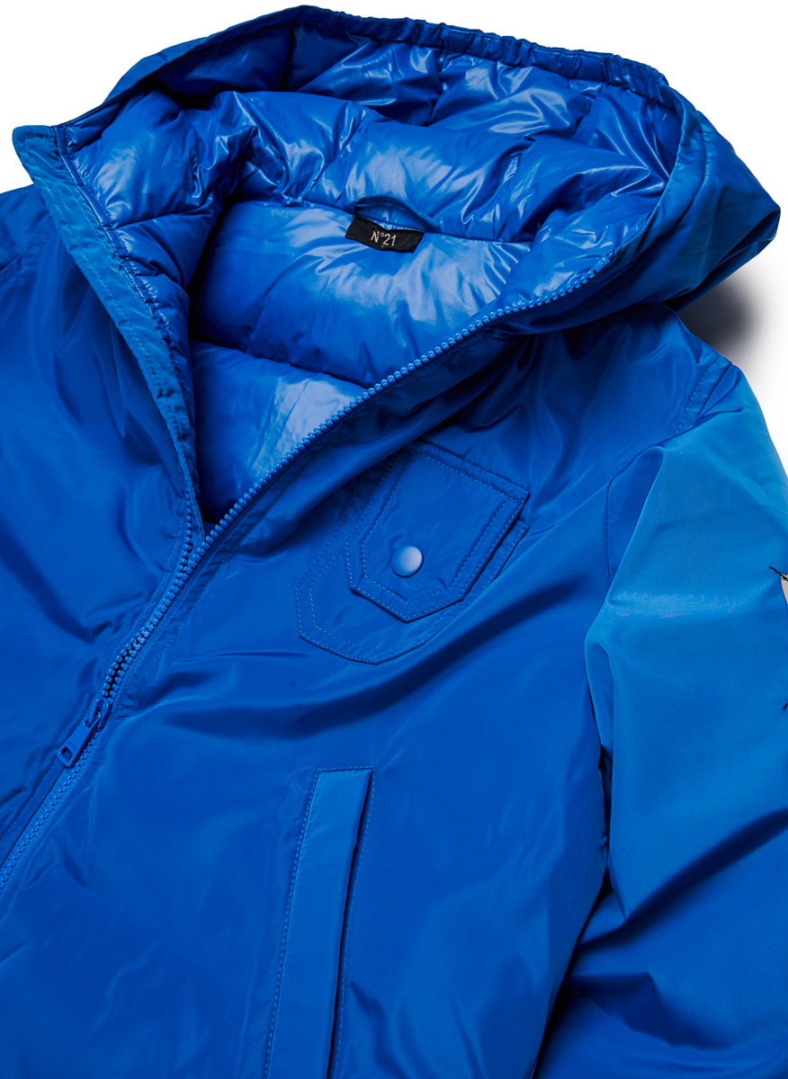 Nº21 Kids hooded jacket