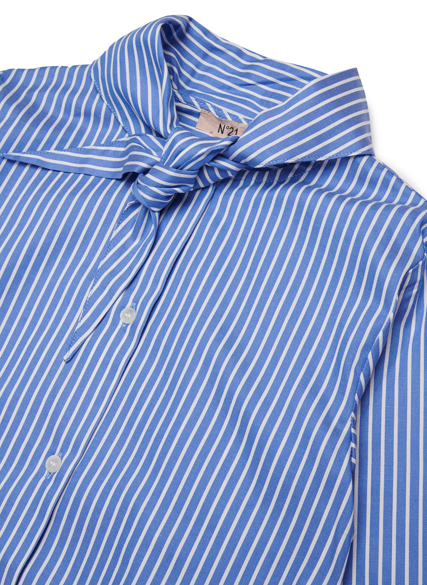 Nº21 Kids striped shirt