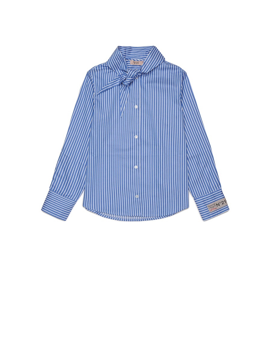 Nº21 Kids striped shirt