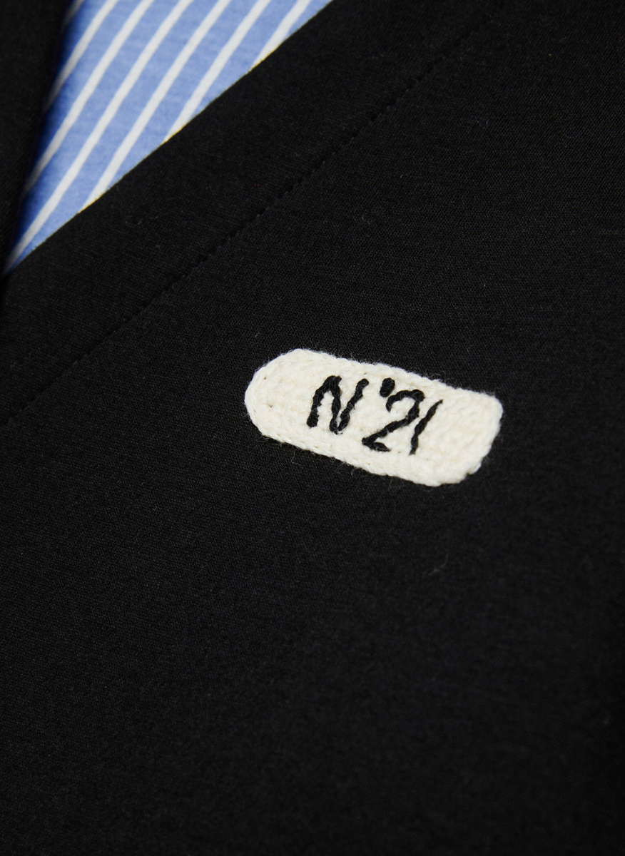 Nº21 Kids sweatshirt with contrasting details