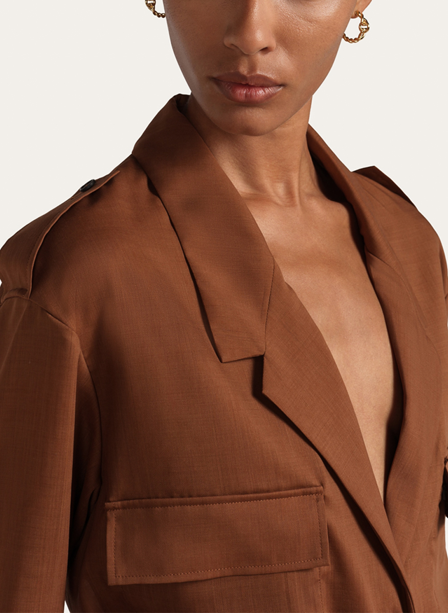 Ferragamo wool blazer