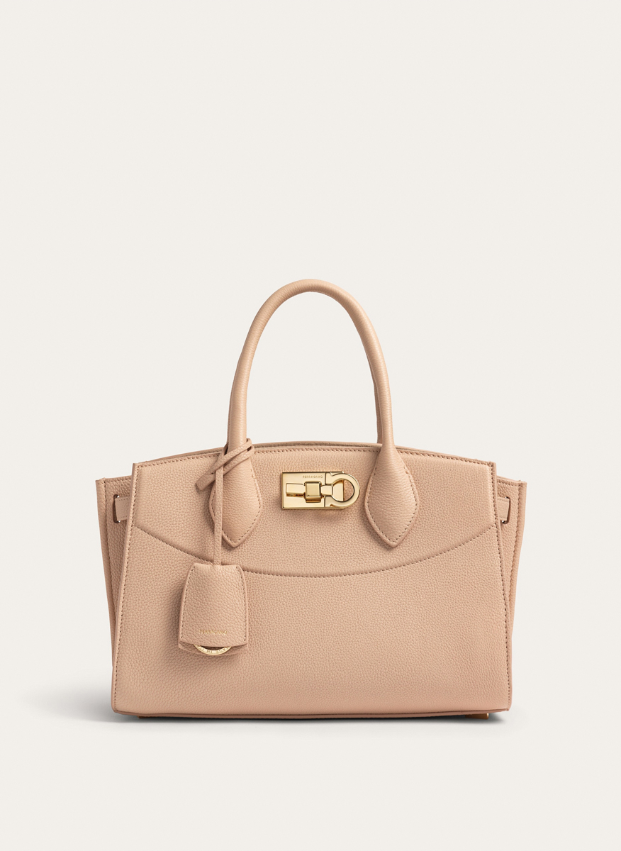 Ferragamo Studio Soft bag (M) Dusty Pink