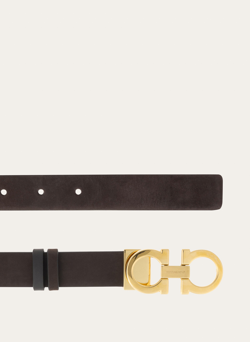 Ferragamo Gancini belt Testa di moro
